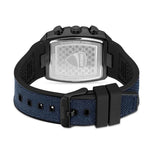Ducati Chronograph Blue Strap Blue Square Dial Watch DTWGO0001004