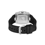 Ducati Men's 40 MM Black Analog Leather Strap Watch DTWGB0000701