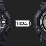 Casio G-Shock Digital-Analog Black Resin Strap Men Watch GA-010-1A1DR-P