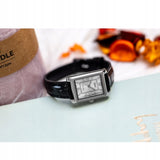 Casio General Analog Black Leather Strap Women's Watch LTP-1234LL-7ADF-P