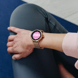 Reebok Glow Rose Gold Milanese Strap Women Watch RV-GLO-L0-A3S3-BB