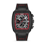 Ducati Chronograph Black with Red Accents Silicone Base Watch DTWGO0001503