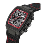 Ducati Chronograph Black with Red Accents Silicone Base Watch DTWGO0001503