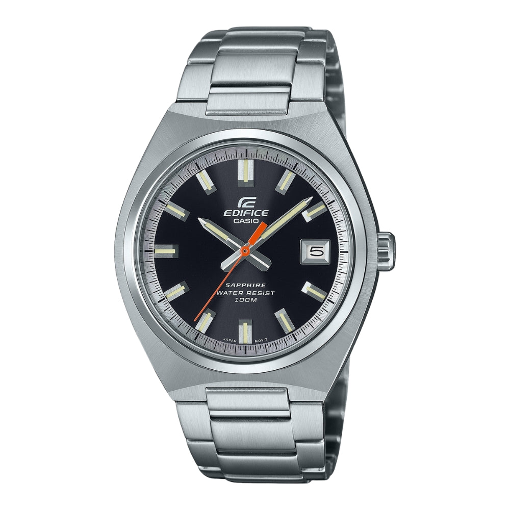 CASIO EDIFICE EFB-109D SERIES 3-HAND MOTORSPORTS ANALOG STEEL WATCH