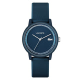 LACOSTE 12.12 2001290 METALLIC GLITZ BLUE DIAL SILICONE WATCH