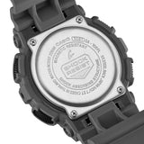 CASIO G-SHOCK  GA-100FL-8ADR FIERY ORANGE DIAL GRAY-ON-BLACK STRAP WATCH