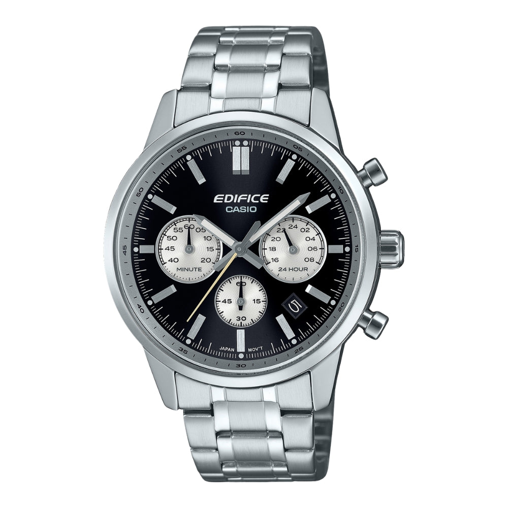CASIO EDIFICE EFR-575D SERIES STANDARD CHRONOGRAPH STEEL WATCH