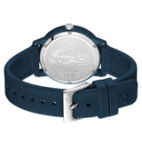 LACOSTE 12.12 2001290 METALLIC GLITZ BLUE DIAL SILICONE WATCH