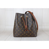 Louis Vuitton X25082408 Monogram Neo Noe Shoulder Bag Brown Current Model IC Chips Model (Very Good Condition)