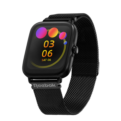 Reebok Relay 2.0 Black Call Function And Fitness Trackers Multiple Spo H2 Hub
