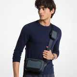 Michael Kors Cooper Signature Logo Camera Crossbody Bag With Pouch Admrl/Plblue | Until July 28 Only