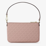 Michael Kors Jet Set Small Signature Logo Convertible Wristlet Powder Blush | Until July 28 Only