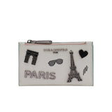 KARL LAGERFELD PARIS BI-FOLD CARD CASE WITH PINS - WINTER WHITE | | Until July 13 Only