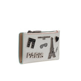 KARL LAGERFELD PARIS BI-FOLD CARD CASE WITH PINS - WINTER WHITE | | Until July 13 Only