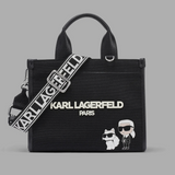 KARL LAGERFELD PARIS KRISTINA SMALL CROSSBODY CANVAS | Until July 27 Only