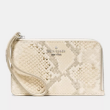 KATE SPADE Lucy Small Card Holder Wristlet Natural Multi | Until June 29 Only