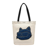 KARL LAGERFELD PARIS CANNES DENIM CHOUPETTE CANVAS TOTE | Until Sept 20 Only