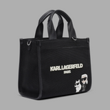 KARL LAGERFELD PARIS KRISTINA SMALL CROSSBODY CANVAS | Until July 27 Only