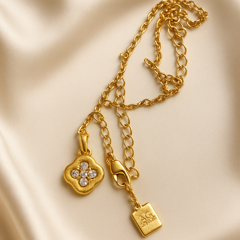 AG Collective Jewelry – Golden Fleur Harmony Necklace