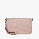 Michael Kors Jet Set Small Leather Convertible Wristlet Powder Blush | Until June 29 Only