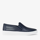 Michael Kors Keaton Perforated Slip On Sneaker Navy | Until July 01 Only