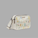 KARL LAGERFELD PARIS MAYBELLE SEQUIN CROSSBODY Winter White Multi | Until July 27 Only