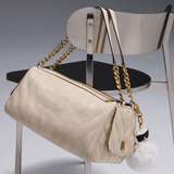 KARL LAGERFELD PARIS LAFAYETTE SATCHEL WITH KARL PUFF CHARM BRIE| Until July 27 Only