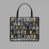 KARL LAGERFELD PARIS MAYBELLE SATCHEL WITH SEQUINS BLACK MULTI | Until July 27 Only