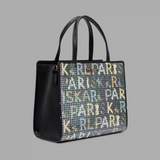 KARL LAGERFELD PARIS MAYBELLE SATCHEL WITH SEQUINS BLACK MULTI | Until July 27 Only