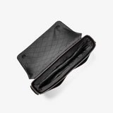 Michael Kors Pacey Embellished Signature Logo Messenger Bag Black Combo | Until July 28 Only