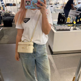 MARC JACOBS The Everyday Leather Vanity Bag Cloud White | Until July 28 Only