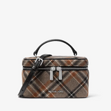 Michael Kors Vivi Small Plaid Print Wool Blend Vanity Crossbody Bag  | Until July 28 Only