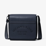 Michael Kors Cooper Pebbled Leather Crossbody Bag Navy | Until July 28 Only