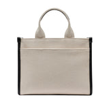 Karl Lagerfeld Paris  KRISTINA SMALL TOTE WITH TOP ZIPPER - Natural | Until July 13 Only
