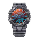 Casio G-Shock Digital Transparent Resin Strap Shock Resistant Unisex Watch GA-110TLS-8ADR-P