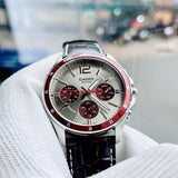 CASIO ENTICER MTP-1374L-7A1VDF-P BROWN LEATHER MEN WATCH