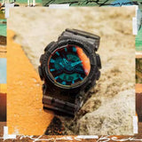 Casio G-Shock Digital Transparent Resin Strap Shock Resistant Unisex Watch GA-110TLS-8ADR-P