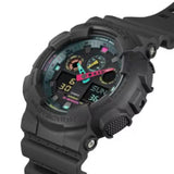 Casio G-Shock Black Resin Strap Men Watch GA-100MF-1ADR-P
