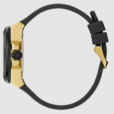 Guess Front-Runner 2 Tone Black Silicone Men's Watch GW0577G2