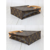 Louis Vuitton X25091401 Monogram Petit Sac Plat Mini Tote Bag (Very Good Condition)