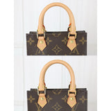 Louis Vuitton X25091401 Monogram Petit Sac Plat Mini Tote Bag (Very Good Condition)