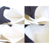 Chanel H25090813 Calf Leather Wild Ditch Hand Bag White Made In 2003～2004 (Good Condition)