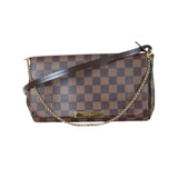 Louis Vuitton X25100910 Damier Favorite MM Shoulder Bag (Very Good Condition)