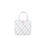Chanel H25090813 Calf Leather Wild Ditch Hand Bag White Made In 2003～2004 (Good Condition)
