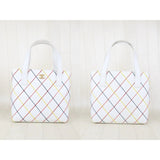 Chanel H25090813 Calf Leather Wild Ditch Hand Bag White Made In 2003～2004 (Good Condition)