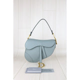 Dior Trotter Saddle Medium Blue S25073011 (Very Good Condition)