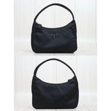Prada 25090404 Nylon HOBO HandBag Black (Very Good Condition)
