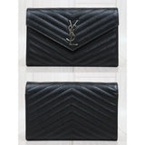 YSL Saint Laurent YSL Caviar Skin S25101807 (Very Good Condition)