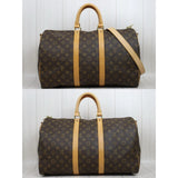 Louis Vuitton 25090901 Monogram Keepall Bandouliere 45 (Good Condition)