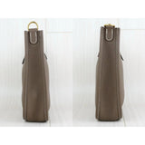 Hermes W25082901 Mini Evelyn 16 Shoulder Bag Etoupe Gray D Stamp Made In 2019 Year (Very Good Condition)